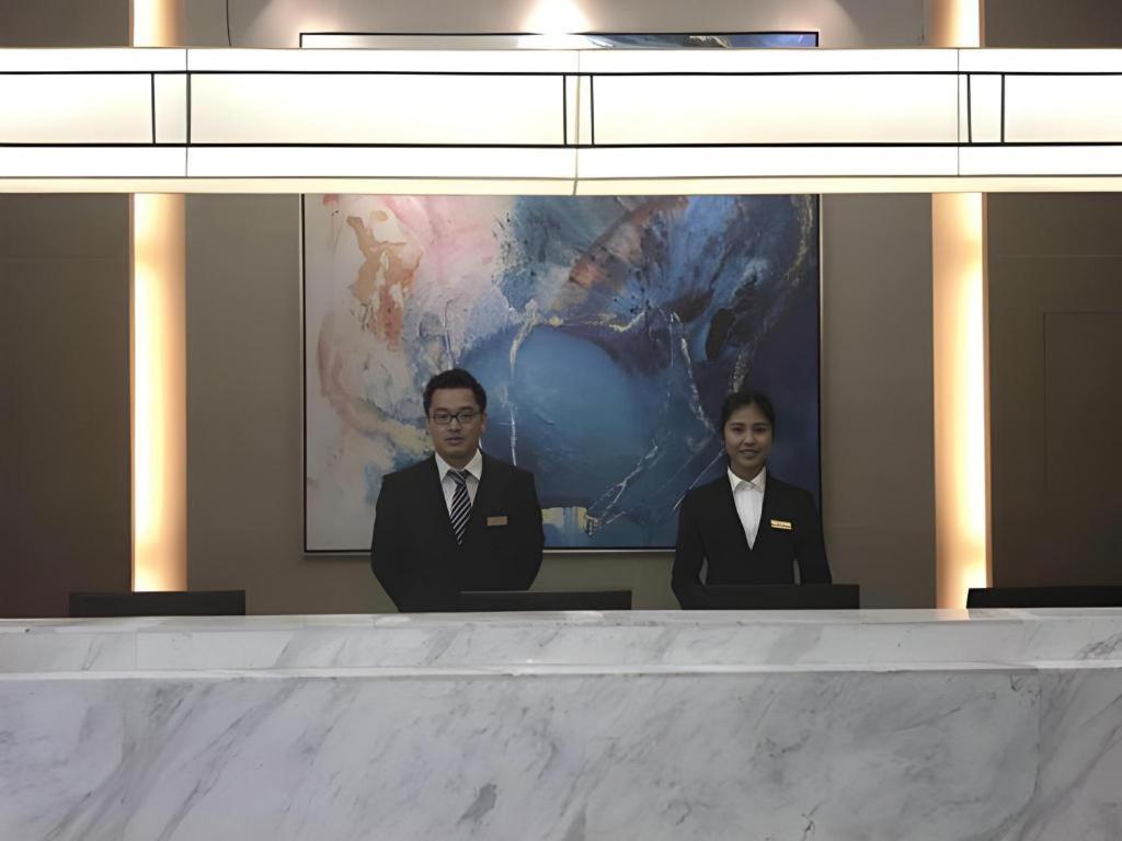 Magnotel Hotel Shanghai Railway Station Magnolia Plaza Bagian luar foto