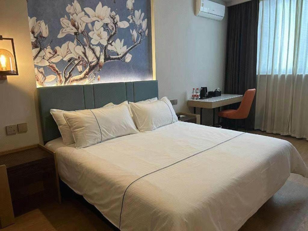 Magnotel Hotel Shanghai Railway Station Magnolia Plaza Bagian luar foto