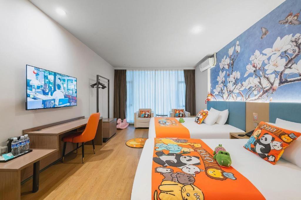 Magnotel Hotel Shanghai Railway Station Magnolia Plaza Bagian luar foto
