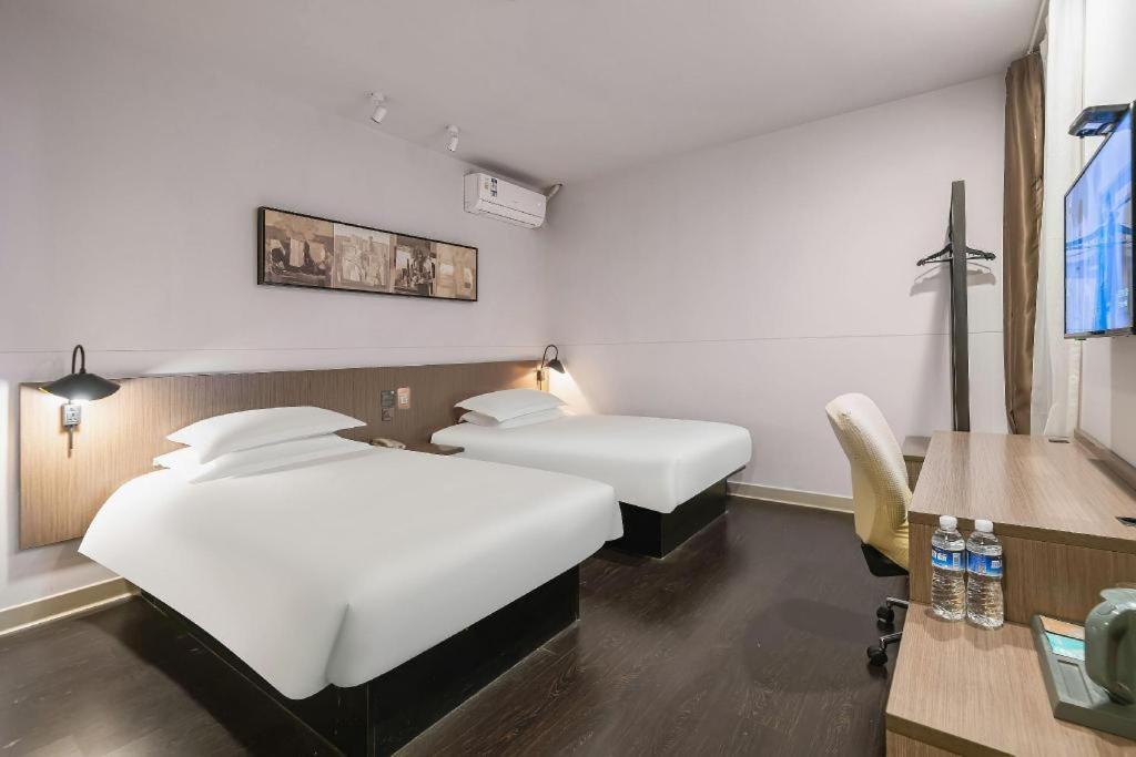 Magnotel Hotel Shanghai Railway Station Magnolia Plaza Bagian luar foto