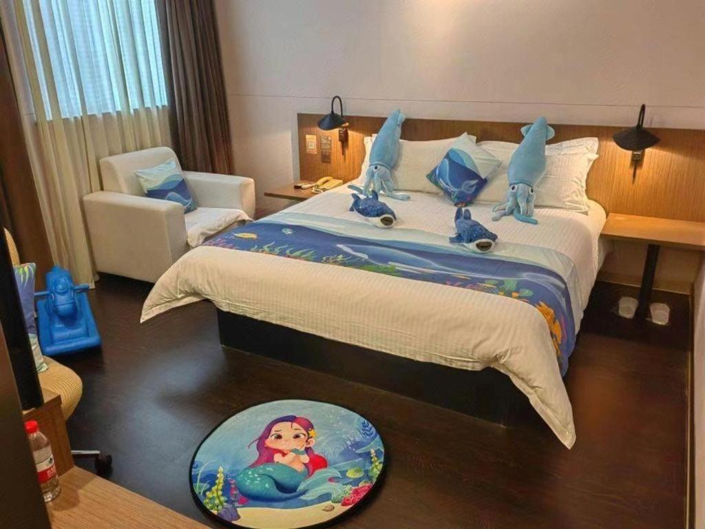Magnotel Hotel Shanghai Railway Station Magnolia Plaza Bagian luar foto