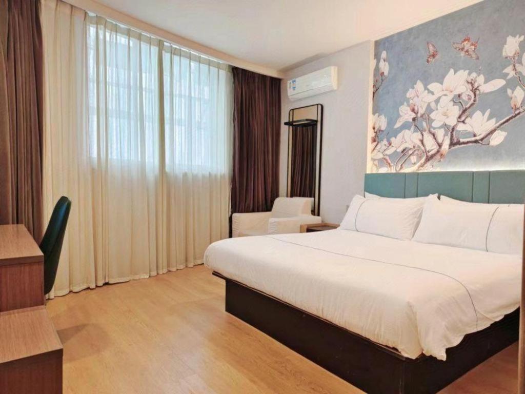 Magnotel Hotel Shanghai Railway Station Magnolia Plaza Bagian luar foto