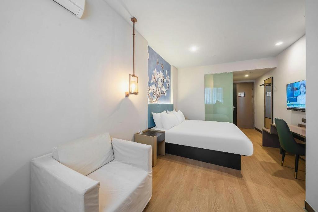 Magnotel Hotel Shanghai Railway Station Magnolia Plaza Bagian luar foto